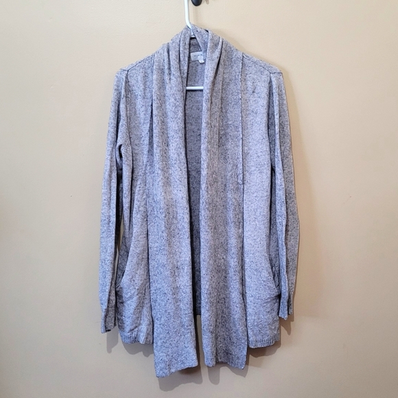 Milano Gray Open Cardigan - Picture 1 of 8